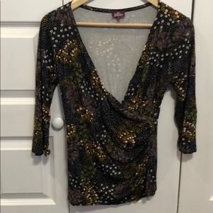 Jersey Wrap top Made in the USA